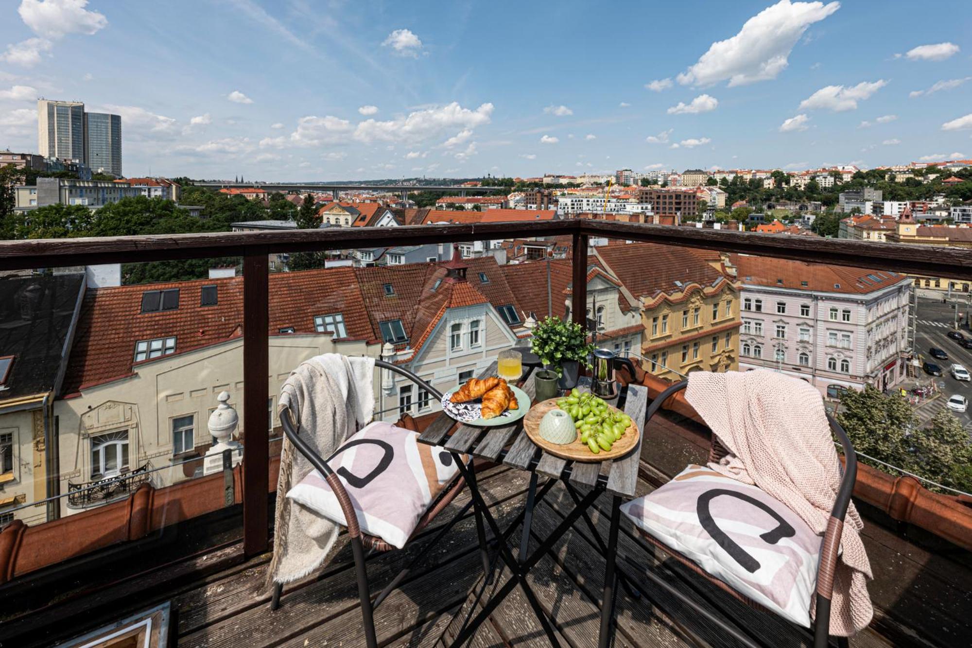 Apartmán Prague Days - Terrace - Stunning View - Duplex Exteriér fotografie